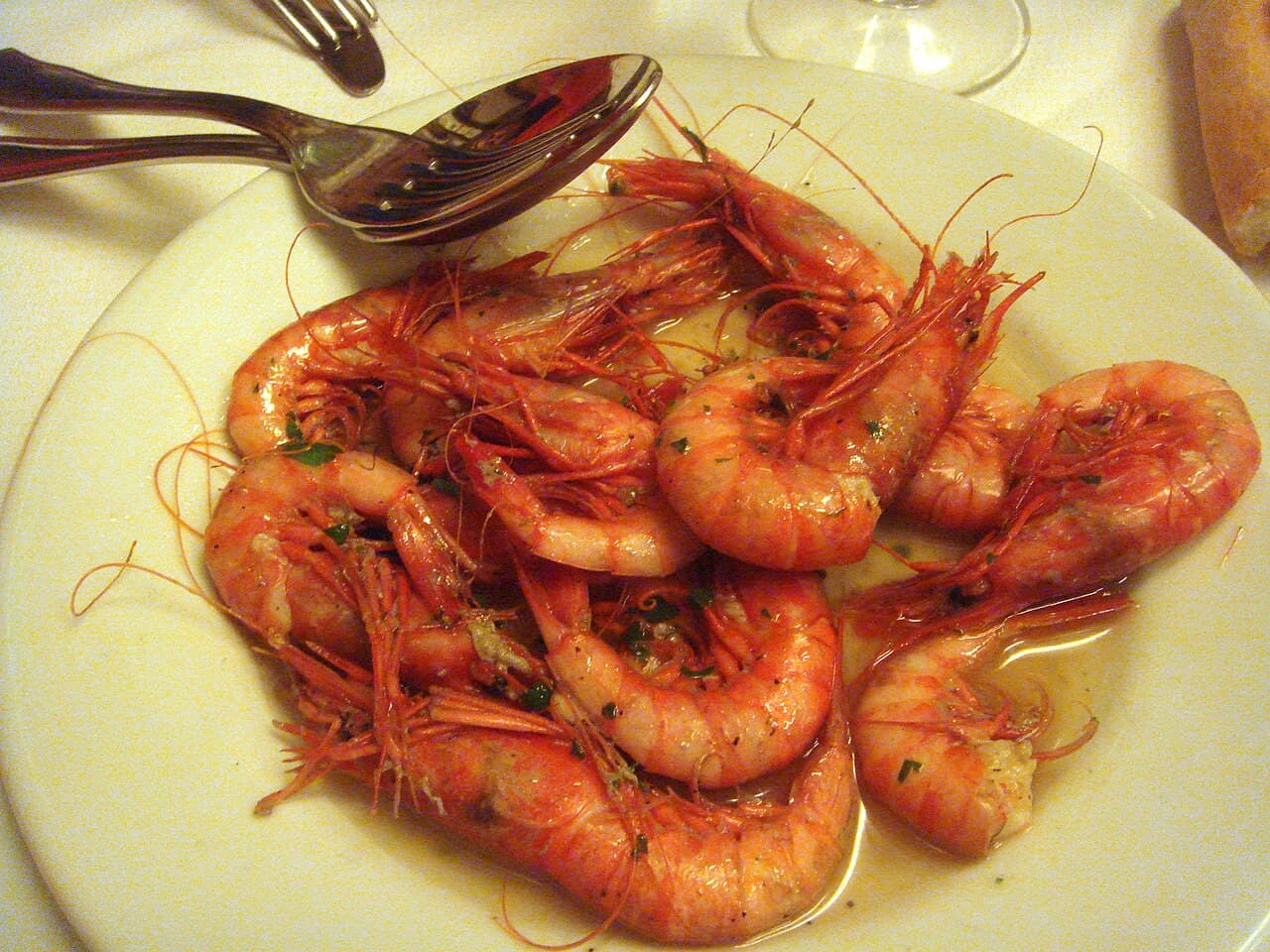 Gambas blancas de Huelva