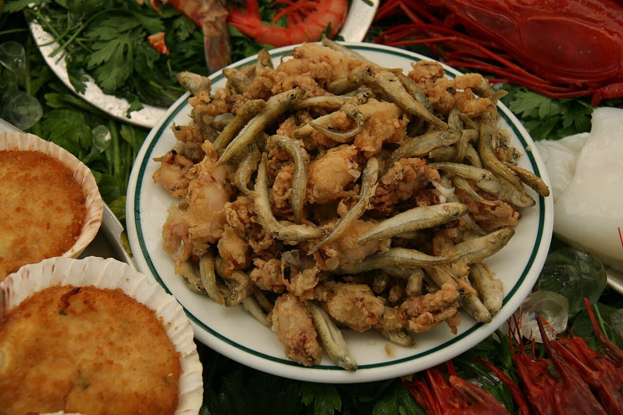 Pescaíto frito variado